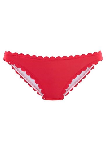 LASCANA Bikini-Hose Scallop in knapper Brasilien-Form mehr