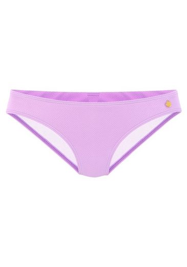 LASCANA Bikini-Hose Cana unifarben aus Strukturware mehr Osterangebot