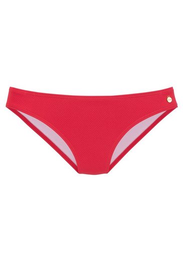 LASCANA Bikini-Hose Cana unifarben aus Strukturware mehr Osterangebot
