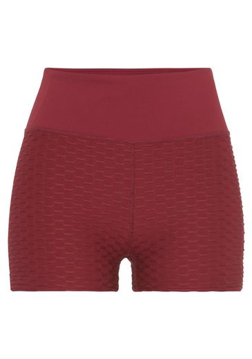 VIVANCE ACTIVE Shorts -Kurze Hose mit breitem Bund und Wabenoptik mehr Letzte 2 Tage