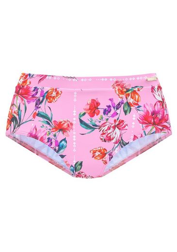 SUNSEEKER Highwaist-Bikini-Hose Modern mit floralem Design mehr Riesige Rabatte