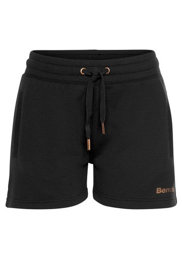 BENCH. LOUNGEWEAR Relaxshorts -Kurze Sweathose mit kurzen Seitenschlitzen und seitliche Taschen, Loungeanzug mehr Black Friday Preise