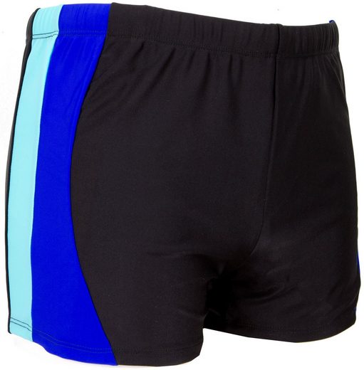 LUVANNI Boxer-Badehose Badehose Herren Schnelltrocknende Beachshorts Badeshorts enganliegend Schwimmhose Männer Shorts Hose mit Streifenmuster mehr