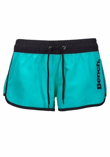 BENCH. Badeshorts aus Microfaser, mit Außenkordel, mit Gesäßtasche, mit Klettverschluss mehr Sonderangebot
