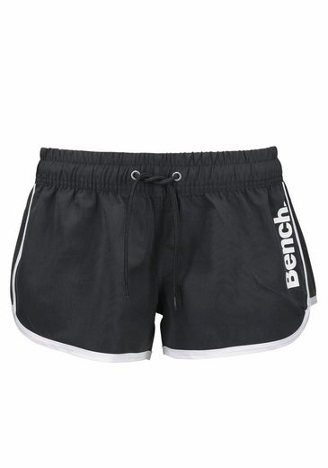BENCH. Badeshorts aus Microfaser, mit Außenkordel, mit Gesäßtasche, mit Klettverschluss mehr Rabatt