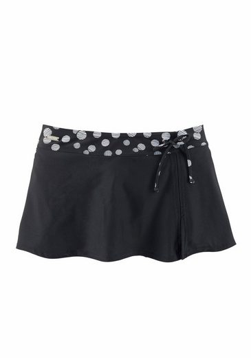 LASCANA Bade-Rock mit integrierter Bikinihose und bedrucktem Bündchen mehr Fabrik Onlineshop