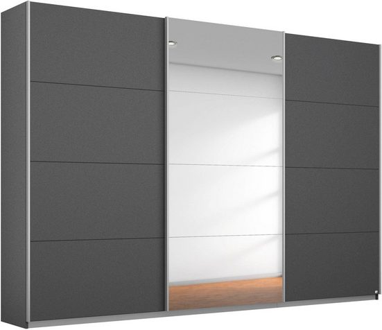 RAUCH Schwebetürenschrank Kleiderschrank Schrank Garderobe CORTONA inkl. Inneneinteilung 2 Stoffboxen und zusätzlichen Einlegeböden MADE IN GERMANY mehr 50% Rabatt für begrenzte Zeit