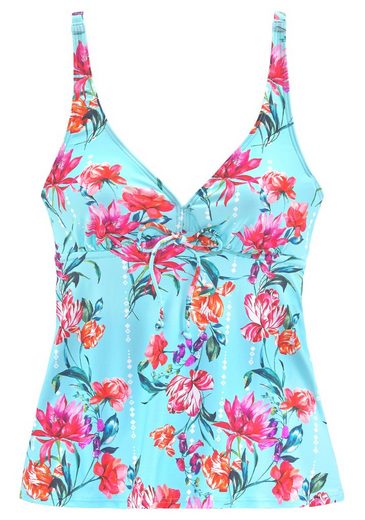 SUNSEEKER Bügel-Tankini-Top Modern mit Blumendruck mehr Valentinstagsangebot