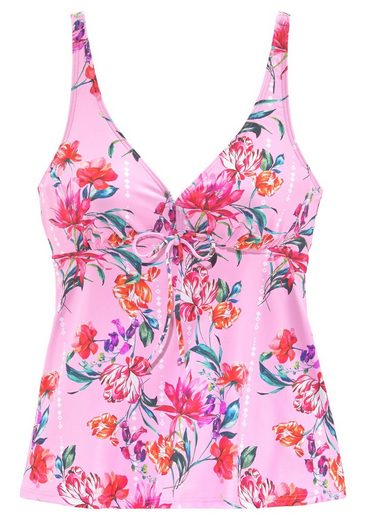 SUNSEEKER Bügel-Tankini-Top Modern mit Blumendruck mehr Valentinstagsangebot