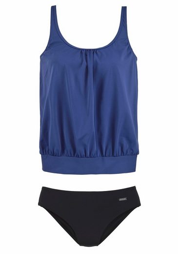 LASCANA Oversize-Tankini Miederverstärkung am Cup, Unterbrustgummi rundum, verstellbare Träger mehr Kauf eins, bekomm eins gratis