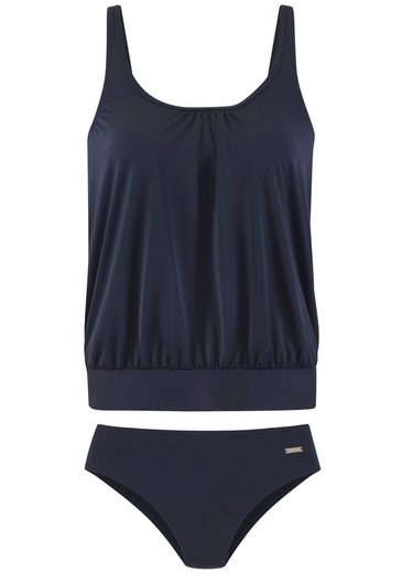 LASCANA Oversize-Tankini Miederverstärkung am Cup, Unterbrustgummi rundum, verstellbare Träger mehr Kauf eins, bekomm eins gratis