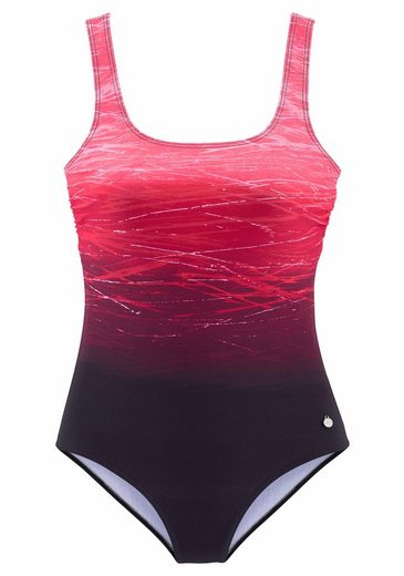 LASCANA Badeanzug mit Batikprint und Shaping-Effekt mehr VIP-Rabatte