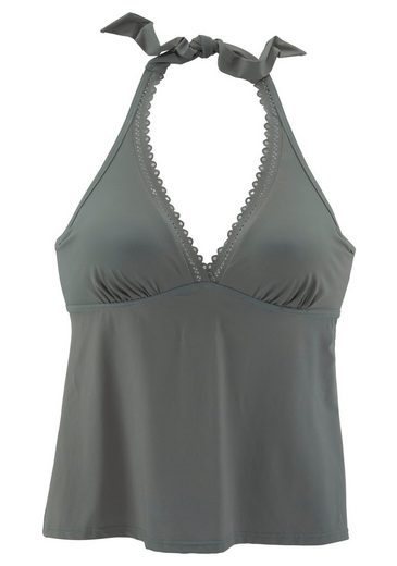 S.OLIVER Bügel-Tankini-Top Aiko mit Häkeloptik mehr