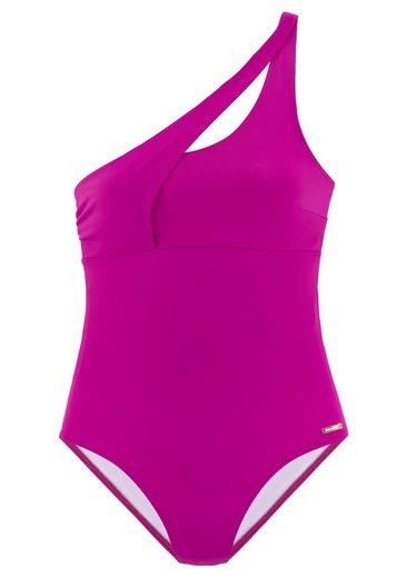 BRUNO BANANI Badeanzug mit asymmetrischem Schnitt mehr Begrenzte Freigabe
