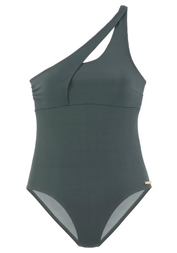 BRUNO BANANI Badeanzug mit asymmetrischem Schnitt mehr Begrenzte Freigabe