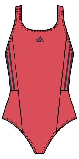 ADIDAS PERFORMANCE Badeanzug MID 3-STREIFEN BADEANZUG mehr Letzter Tag