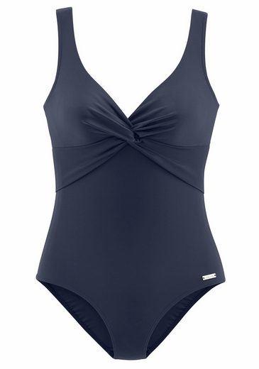 LASCANA Badeanzug mit Shaping-Einsatz vorn, eingearbeitete Softcups, mit Raffungen mehr