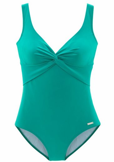 LASCANA Badeanzug mit Shaping-Einsatz vorn, eingearbeitete Softcups, mit Raffungen mehr Bis zu 55% Rabatt