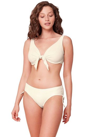 TRIUMPH Bügel-Bikini-Top Summer Glow W sd tief ausgeschnitten mit Bügeln, Struktur-Piqué mehr Begrenzt auf 3 Tage