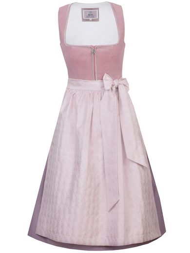 MARJO Dirndl Marilena in Puder Rosa mehr Riesige Ersparnisse