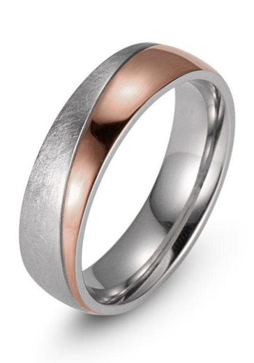 FIRETTI Trauring Schmuck Geschenk "LIEBE" mit Vertiefung, ca. 7,0mm breit mit Zirkonia (synth) mehr JETZT KAUFEN