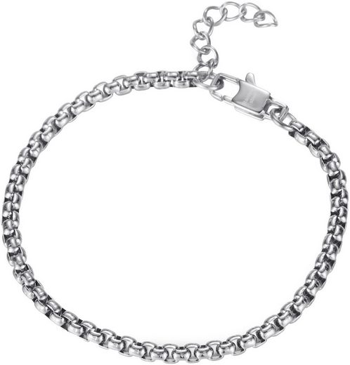 FIRETTI Fußkette Schmuck Geschenk Edelstahl Fußschmuck Venezianerkette Color mehr