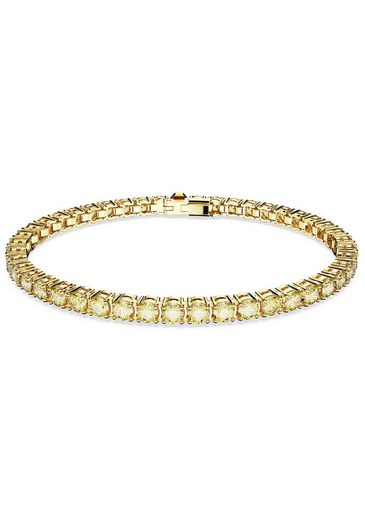 SWAROVSKI Tennisarmband Matrix, Rundschliff mit Swarovski® Kristall mehr