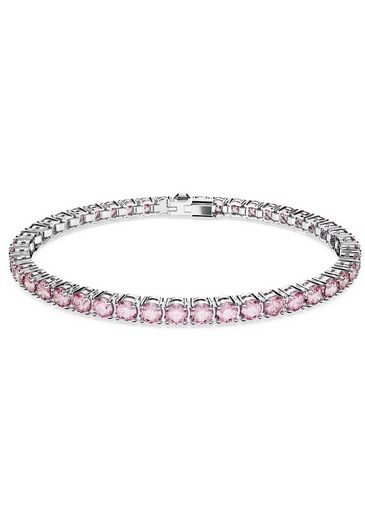 SWAROVSKI Tennisarmband Matrix, Rundschliff mit Swarovski® Kristall mehr 50% Rabatt mit kostenlosem Versand