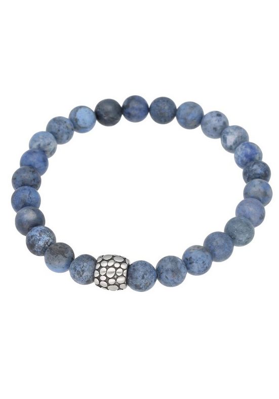 FIRETTI Armband Schmuck Geschenk Armschmuck Armband Heilstein Edelstein Kugeln mit Dumortierit mehr