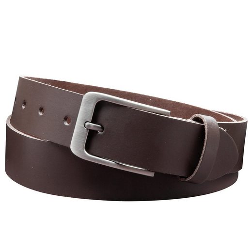 COLOGNEBELT Ledergürtel D11-SL Schlicht dennoch modern mit Dornschließe, MADE IN GERMANY mehr Zeitbegrenzte Promotion
