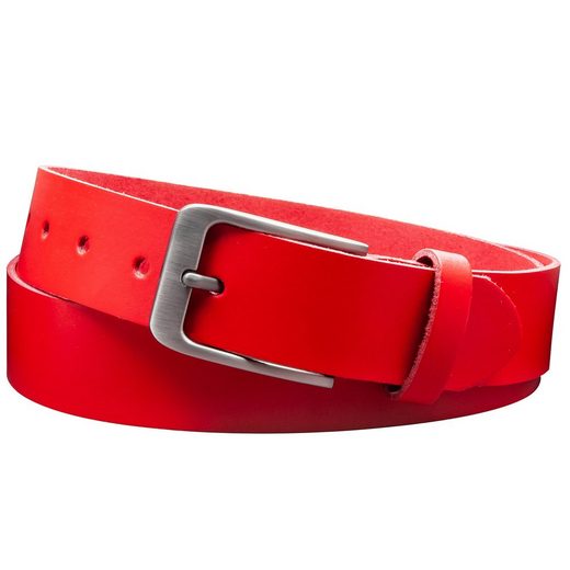 COLOGNEBELT Ledergürtel D11-SL Schlicht dennoch modern mit Dornschließe, MADE IN GERMANY mehr Zeitbegrenzte Promotion