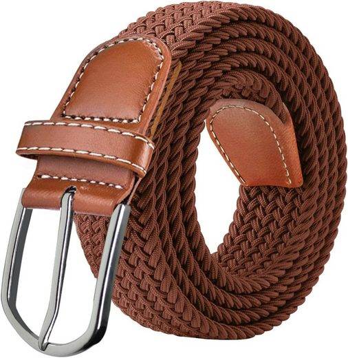 ALSTER HERZ Flechtgürtel Unisex Elastischer Stoffgürtel, geflochten, Strechgürtel A0129 Alster Herz Gürtel ist geflochten,modische Farben,bequem zu tragen mehr