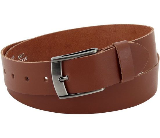 COLOGNEBELT Ledergürtel E31-SL Schlicht dennoch modern mit Dornschließe, MADE IN GERMANY mehr Clearance-Verkauf