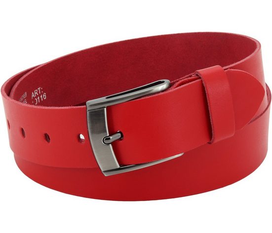 COLOGNEBELT Ledergürtel E31-SL Schlicht dennoch modern mit Dornschließe, MADE IN GERMANY mehr Clearance-Verkauf