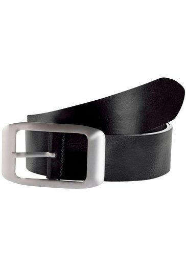 TOM TAILOR Ledergürtel TTAMY 4 cm breiter Damengürtel, Jeans und Casual mehr Fabrikladen