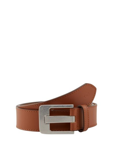 TOM TAILOR Ledergürtel TTLUCIFER 4 cm breiter Damengürtel, modisch markant zu Jeans mehr zollfrei