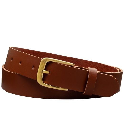 COLOGNEBELT Ledergürtel C16-SL Schlicht dennoch modern mit Dornschließe, MADE IN GERMANY mehr Heißer Verkauf