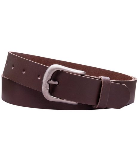 COLOGNEBELT Ledergürtel C24-SL Schlicht dennoch modern mit Dornschließe, MADE IN GERMANY mehr Neueste Mode