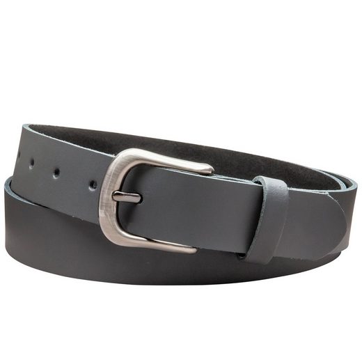 COLOGNEBELT Ledergürtel C24-SL Schlicht dennoch modern mit Dornschließe, MADE IN GERMANY mehr Online Outlet