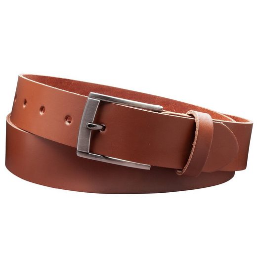 COLOGNEBELT Ledergürtel D18-SL Schlicht dennoch modern mit Dornschließe, MADE IN GERMANY mehr Kostenlose Rückgabe
