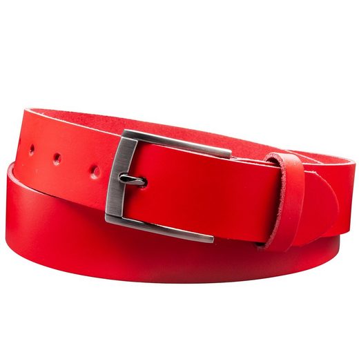 COLOGNEBELT Ledergürtel D18-SL Schlicht dennoch modern mit Dornschließe, MADE IN GERMANY mehr Kostenlose Rückgabe