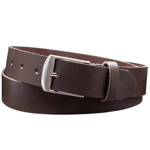 COLOGNEBELT Ledergürtel D9-SL Schlicht dennoch modern mit Dornschließe, MADE IN GERMANY mehr Online