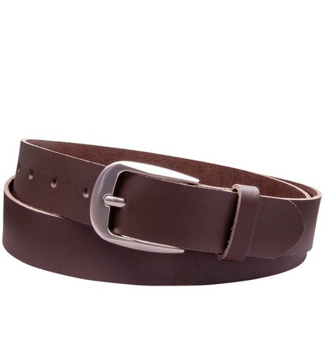 COLOGNEBELT Ledergürtel C2-SL Schlicht dennoch modern mit Dornschließe, MADE IN GERMANY mehr Auslauf