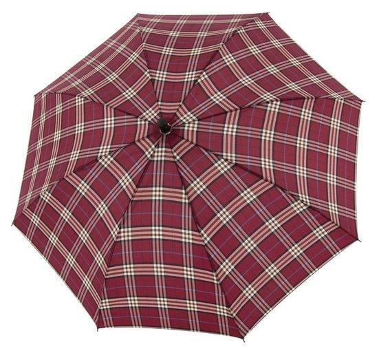 DOPPLER® Stockregenschirm Steel Burgund 110 cm mehr
