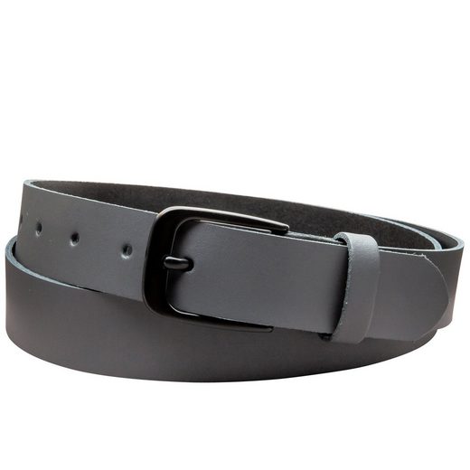 COLOGNEBELT Ledergürtel C18-SL Schlicht dennoch modern mit Dornschließe, MADE IN GERMANY mehr Fabrikverkauf
