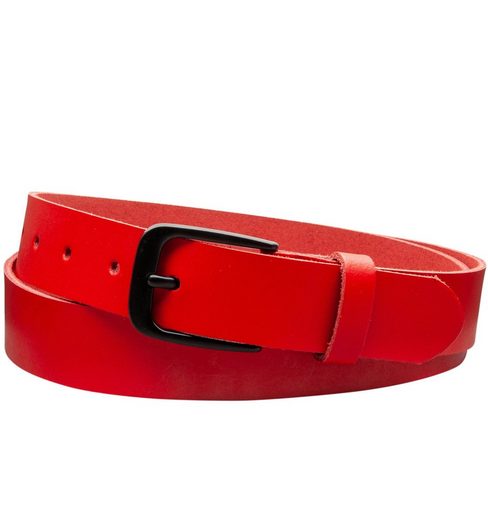 COLOGNEBELT Ledergürtel C18-SL Schlicht dennoch modern mit Dornschließe, MADE IN GERMANY mehr Fabrikverkauf