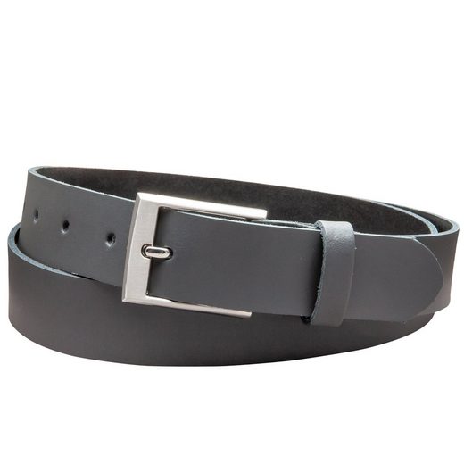 COLOGNEBELT Ledergürtel C9-SL Schlicht dennoch modern mit Dornschließe, MADE IN GERMANY mehr Kostenloser Versand