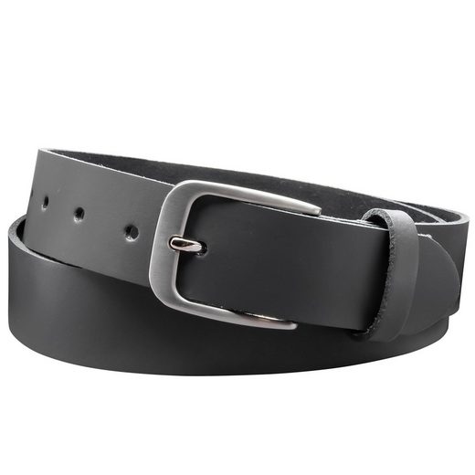 COLOGNEBELT Ledergürtel D28-SL Schlicht dennoch modern mit Dornschließe, MADE IN GERMANY mehr Fabrik Onlineshop
