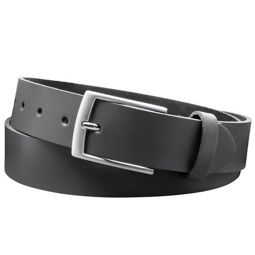 COLOGNEBELT Ledergürtel D21-SL Schlicht dennoch modern mit Dornschließe, MADE IN GERMANY mehr Sonderangebot