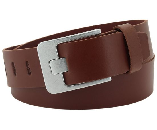 COLOGNEBELT Ledergürtel F1-PL Schlicht dennoch modern mit Dornschließe, MADE IN GERMANY mehr Blitzangebot